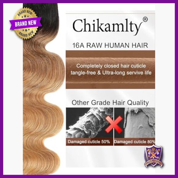 20 Inch Body Wave Human Hair Extensions, 3 Bundles, 100% Raw Indian Hair main image 4